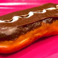 Boston Creme Donut · The Boston Creme Donut worthy of the name!
Filled with our signature creamy Bavarian creme, ...