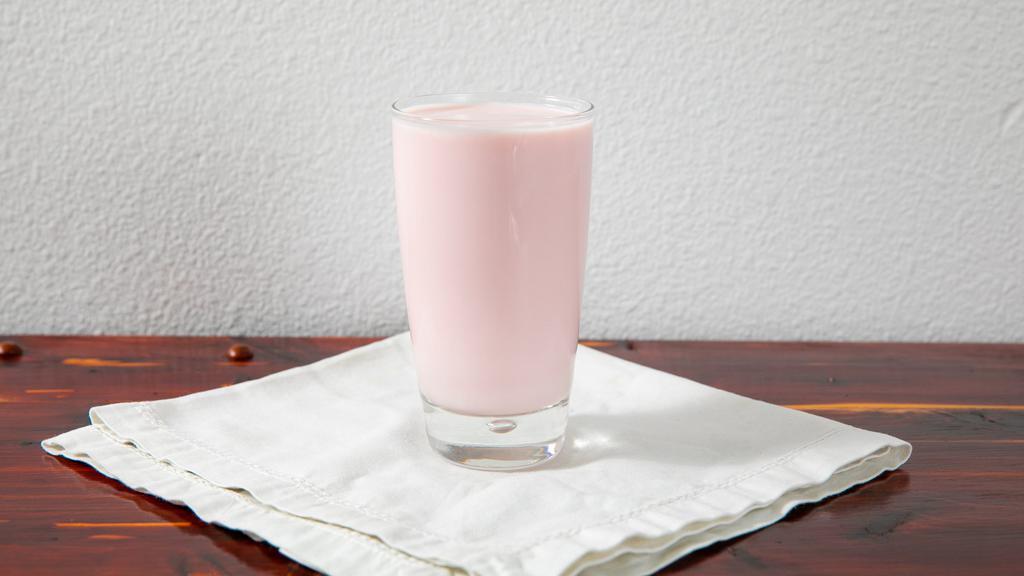 Strawberry Milk 12Oz · Housemade! We use fresh strawberries to make this delicious treat!