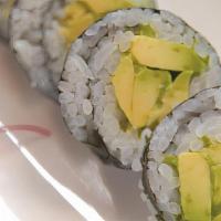 Eel Avocado Roll · In - eel, avocado, sesame seed with eel sauce.