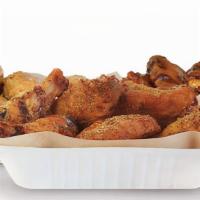 30 Wings · 30 crisp boneless wings or classic (bone-in) wings with up to 3 flavors.
