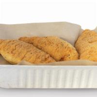 4 Cripsy Tenders · Four crispy tenders with one flavor.