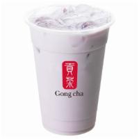 Taro Milk Slush · Only available as a cold drink.