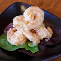 Spicy Creamy Shrimp Tempura  · crispy shrimp tempura tossed in JINYA’s original spicy mayonnaise done in the classic “ebi-m...