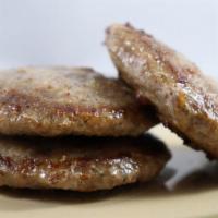 Sausage Patties (2) · Two satisfying sausage patties.