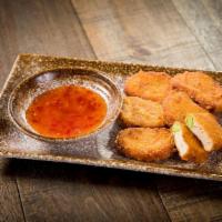 Tofu Nuggets · Fried tofu and vegetables served with sweet chili sauce