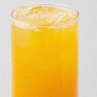 Mango Jasmine Tea · Fresh mango blended with jasmine green tea to create an authentic mango iced tea