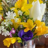 Jar Of Spring Flowers  · First Spring Flowers ! 

A jar of sunshine to brighten someone’s day. These flowers are grow...