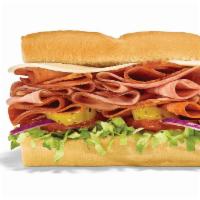 Supreme Meats 6 Inch Regular Sub · There’s good reason we named it Supreme: NEW Italian-style capicola, thin-sliced Black Fores...