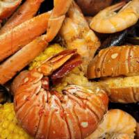Snow Lobster Combo · 1 Snow cluster + 2 Lobster Tails (quarter pound each)+1 lb. shrimps + 1 lb. Black Mussels. A...