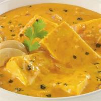 Shahi Paneer · Diced paneer cooked in exotic creamy sauce cooked with blend of spices.