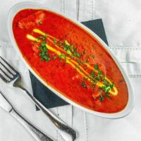 Tikka Masala · Exotic creamy sauce cooked with a blend of spices and fresh cilantro, ginger.