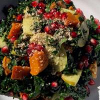 Kale Salad · seasonal
g/f,v, p