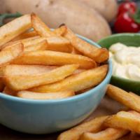 French Fries  · Fresh batch of french fries with a crunchy exterior and a soft interior.
