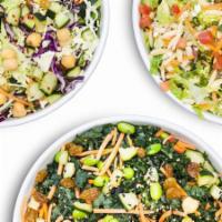 Build Your Own Salad-Regular · Build your own salad with your choice of 2 greens, up to 5 toppings plus your choice of chee...