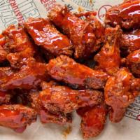 5 Wings · 5 Wings (Serving Size 5pc 350-410 cal. includes sauce)