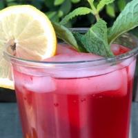 Strawberry Lemonade · Freshly squeezed Strawberry lemonade
