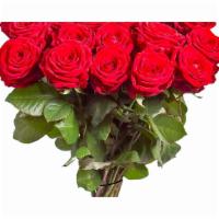 Rose Bouquet  36 Stems  · Valentines  long stem Rose Arrangement