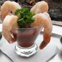 Jumbo Shrimp Cocktail · 4 Jumbo Shrimp served with our homemade cocktail sauce
