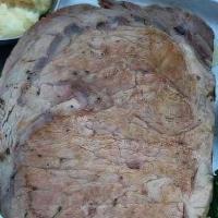 The Standard Cut Prime Rib (14 Oz) (Available After 4Pm) · Rubbed with a signature smoked bacon seasoning, our prime rib is slow-roasted for hours and ...