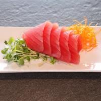 Maguro Sashimi · Five pieces. Tuna.