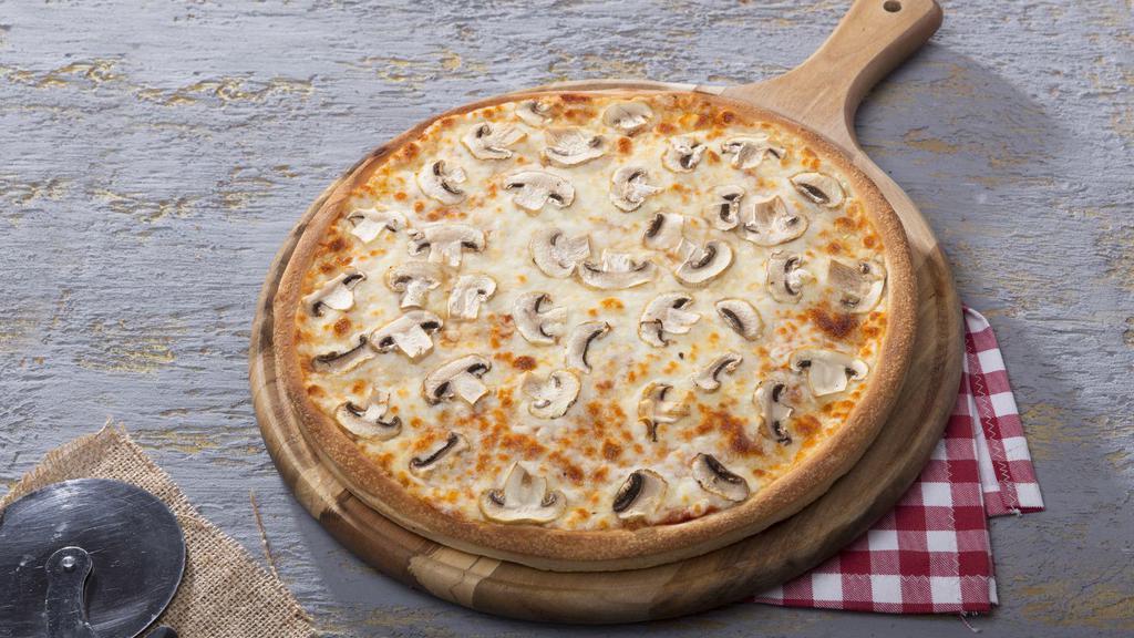 Skinny Tony'S Pizza · Tomatoes, mushrooms, onions, black olives, green peppers, garlic & mozzarella cheese.