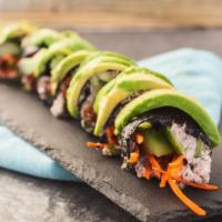 Dragon Roll · Soy free, gluten free. Soy-free, gluten-free. Tuna, cucumbers, carrots and avocado.