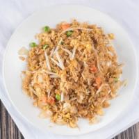 Yangchow Fried Rice · Chicken BBQ pork and shrimp.