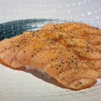 Pepper Salmon · Seared with Pepper
3 PCS
