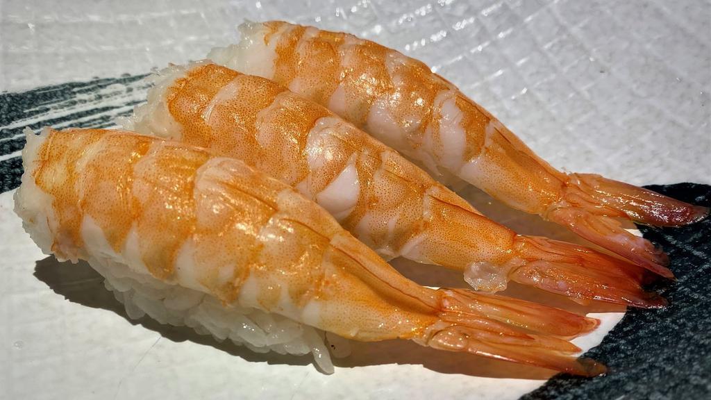 Shrimp · Sushi.

Consuming raw or undercooked meats, poultry, seafood, shellfish, or eggs may increase risk of foodborne illness.