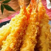 Shrimp Tempura Appetizer  · Five pieces.