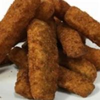 Fried Zucchini (Medium) · Served with ketchup and ranch dressing.