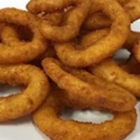 Onion Rings · Served with marinara sauce or ranch dressing.