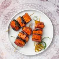 Paneer Tikka Kabab · Chunks of paneer marinated in spices and grilled in a tandoor.