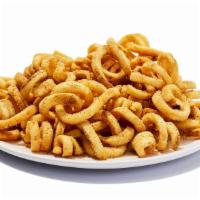 Curly Fries · Crispy curly potato goodness fried to perfection and tossed with our own special seasoning. ...