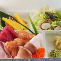 Sushi And Roll Lunch · California Rolls(4pcs) Spicy Tuna Roll(4pcs), Crunch Rolls (5pcs) and 4 pieces of sushi. Ser...