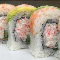 Devil Roll · Spicy. Spicy tuna and cucumber topped with Cajun albacore and garlic ponzu sauce.