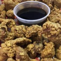 Chicken Gizzard · Fried chicken gizzard with special sauce on the side. Our batter mix and breader are little ...