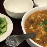 Hot And Sour Soup · Hot & spicy.
