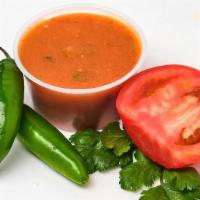 16 Oz. Roasted Tomato Salsa · roasted tomatoes, onions, garlic, cilantro & serrano peppers