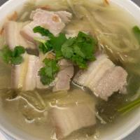 Pork Belly With Sour Mustard Soup · 酸菜五花湯