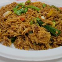 Fried Rice Veggie · Fried Rice with Veggie(Bell Pepper, green Chili, zucchini, onion . 
Please tell us what you ...