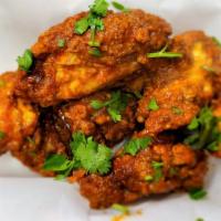 Fried Wings 6Pcs · chicken wings 6pcs. Choice of Original, Buffalo or Barbeque. Please select for Buffalo or ba...