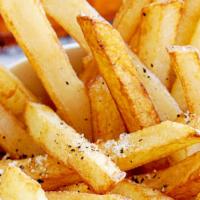 French Fries · Straight Cut fries. options of seasoned/Unseasoned.
Please Specify in order.