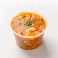 Louisiana Gumbo With Rice · Delicious Louisiana style gumbo soup! Shrimp, chicken, pork sausage, celery, okra, diced tom...