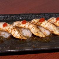 Vip Albacore Sushi · Torched albacore with chef's special sauce.