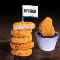6 Piece Impossible Chicken Nuggets · 6 Crispy fried Impossible chicken nuggets; served with choice of dipping sauce