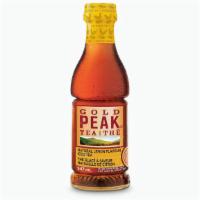 Gold Peak Tea [Unsweetened] · 18.5 fl oz 0calories [real brewed unsweetened]