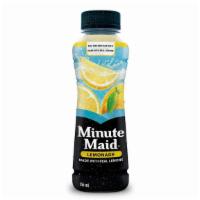 Minute Maid [Lemonade] · 20oz  [made with real lemons]