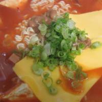 Army Stew · Originated in u.s. Army bases during the korean war. Kimchi based mixed with spam, sausage a...