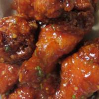 Sweet & Sour Spicy Chicken · Deep fried and tossed with house sweet, sour and spicy sauce.
